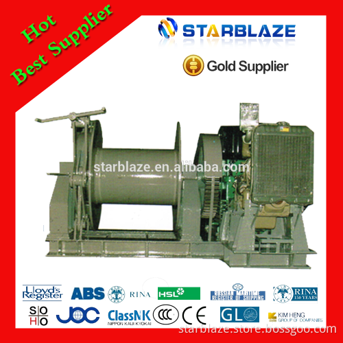 Hydraulic used high speed winch for ship
